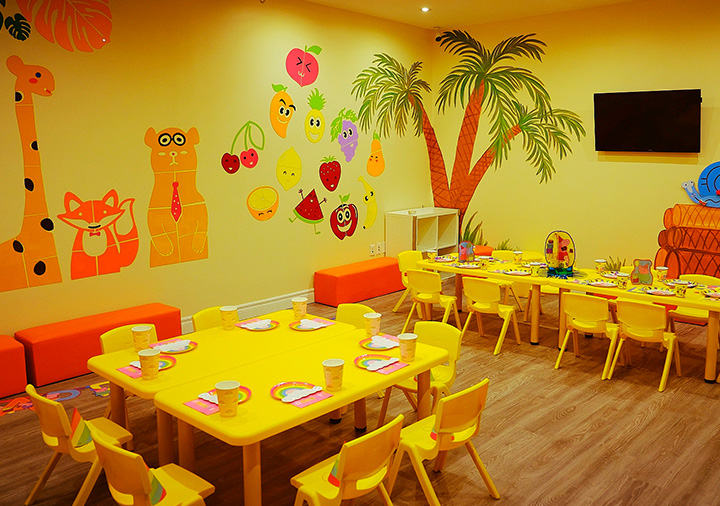 Summer-Land Party Room - Indoor Playground - Kid's Birthday Party Room Rental in Vaughan